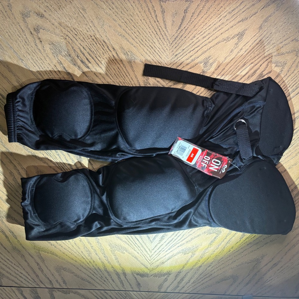 NEW McDavid Rival 7-Pad Integrated Football Pants Black Mens Med. MD7595-0001-AM